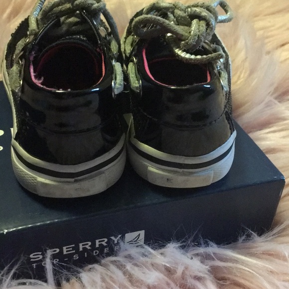 Toddler Girls Sperry lace up size 7 - Picture 3 of 5